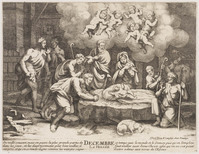 TvB G 2801
<br/>
December: aanbidding door de herders
<br/>
<em>Somer II, Paulus van (1649-1694)</em>